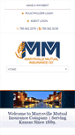 Mobile Screenshot of marysvillemutual.com